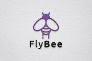 Bee Insect Animal Flying Wings Logo, a Branding & Logo Template by jongcreative (Thumbnail 1 of 4)