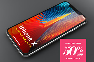 iPhone X Design Mockup