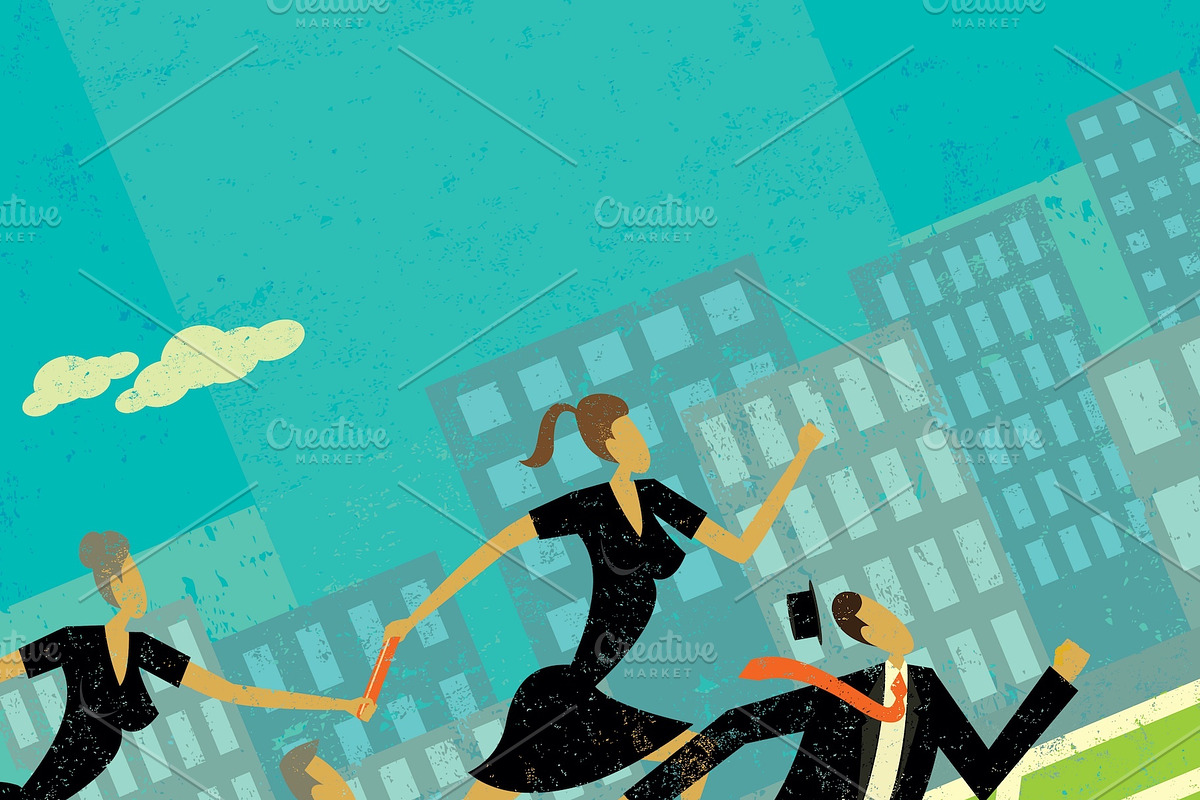 Business Concepts Bundle 13, a Person Illustration by retrorocket (Photo 12 of 16)