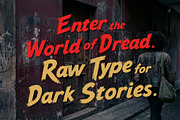Runster Dread - Raw Intense Font, a Handwritten Font by HypeWorksCo (Thumbnail 9 of 16)