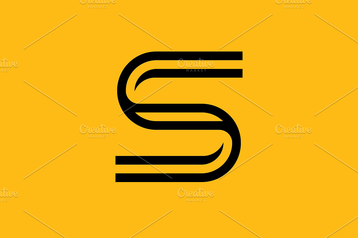 S Logo Design and template. Creative, a Branding & Logo Template by T.Vooka