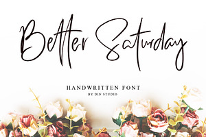 Better Saturday - Classy Handwritten