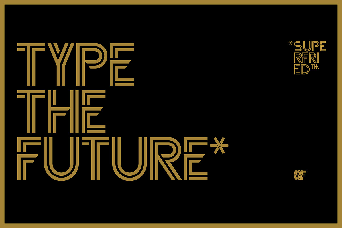 ORB | Display 2 Fonts + 2 Styles, a Sans Serif Font by Superfried Font Shop (Photo 7 of 7)