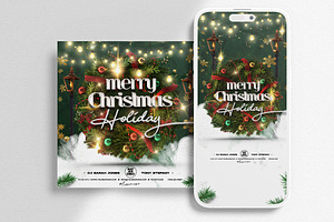 Christmas Holiday Instagram Banners