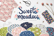 Graphic Bundle clipart & pattern, a Background Graphic by Cozy pattern shop (Thumbnail 23 of 37)