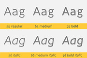 Inprimis - New Sans Serif typefamily, a Sans Serif Font by Bellini studio (Thumbnail 2 of 9)
