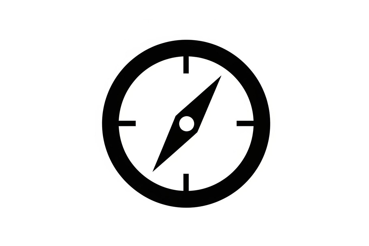 Compass Navigation Silhouette Set, a Graphic by hafijul (Photo 3 of 14)