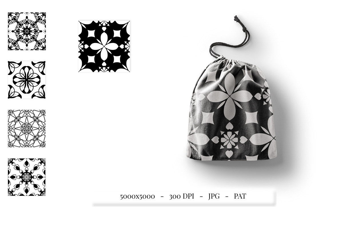 Geometric Abstract Seamless Patterns, a Pattern Graphic by Declipo Patt (Photo 3 of 9)