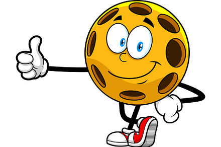 Pickleball Giving Thumbs Up