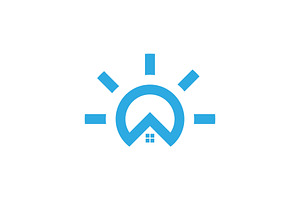 Sun real estate Logo design, a Branding & Logo Template by miracle05