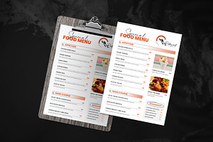 Restaurant food menu template, a Flyer Template by Tanmoy Topu
