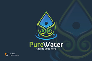 Pure Water - Logo Template