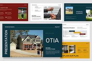 Otia : Real Estate Keynote, a Presentation Template by Punkl Camp