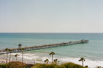 San Clemente Pier stock photo