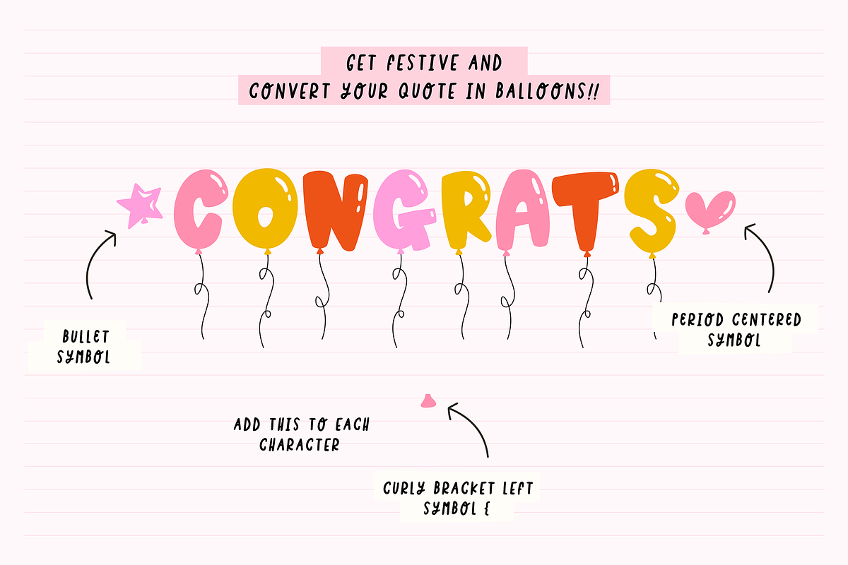 HUGS AND KISSES, a Font by Maria Feliz Fonts (Photo 6 of 9)
