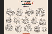 Procreate Spooky town creator brush, a Brush Add-On by PDknyStudio (Thumbnail 4 of 5)