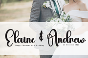 Rainday | Script Font, a Handwritten Font by Scratchones (Thumbnail 2 of 9)