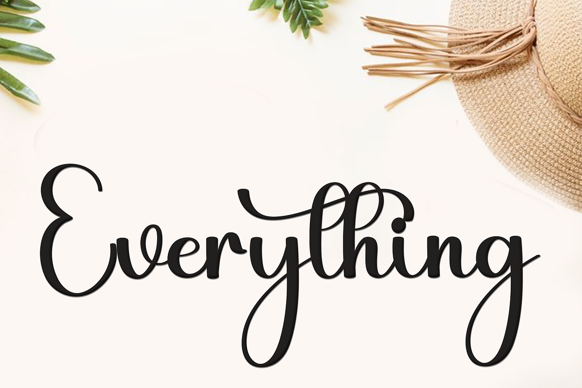 Holiday, a Handwritten Font by FreshTypeINK (Photo 5 of 7)