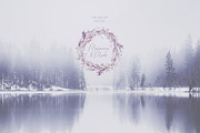 Gentle Winter. Christmas Line Art, an Animal Illustration by NataliArkushArt (Thumbnail 5 of 17)