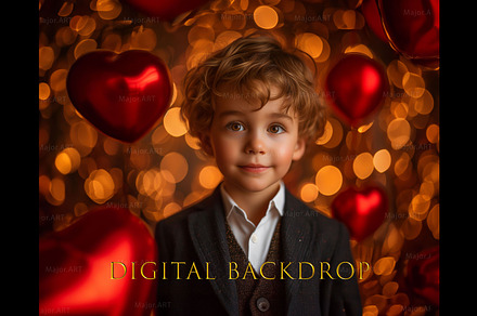 Valentines Digital Backdrop