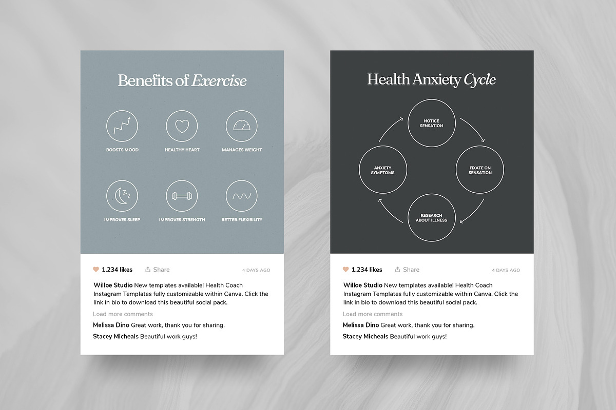 Health Coach Template - Canva, a Social Media Template by Willoe Studio (Photo 11 of 12)