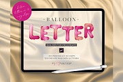 Balloon Letter Procreate Builder Set, a Brush Add-On by My Fancy Design Shop (Thumbnail 1 of 10)