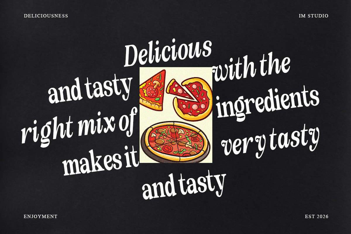 The Edition Nineties | 11 Font Style, a Serif Font by IM Studio (Photo 2 of 11)