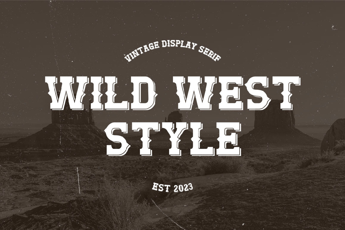 KOBOY | Cowboy Style Text, a Slab Serif Font by filosovis (Photo 4 of 4)