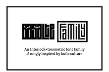 Basalte Fonts Family - 30% OFF!!