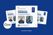 Career Webinar Event Canva Template, a Social Media Template by MK Creatives (Thumbnail 1 of 3)