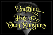 Bedfore Script, a Script Font by Lettersams (Thumbnail 3 of 7)
