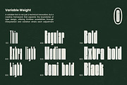 Bunke - Vintage Condensed Bold Sans, a Sans Serif Font by NexaLine (Thumbnail 7 of 10)