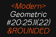 Ranberg Rounded Pixel, a Sans Serif Font by Craft Supply Co. (Thumbnail 7 of 8)