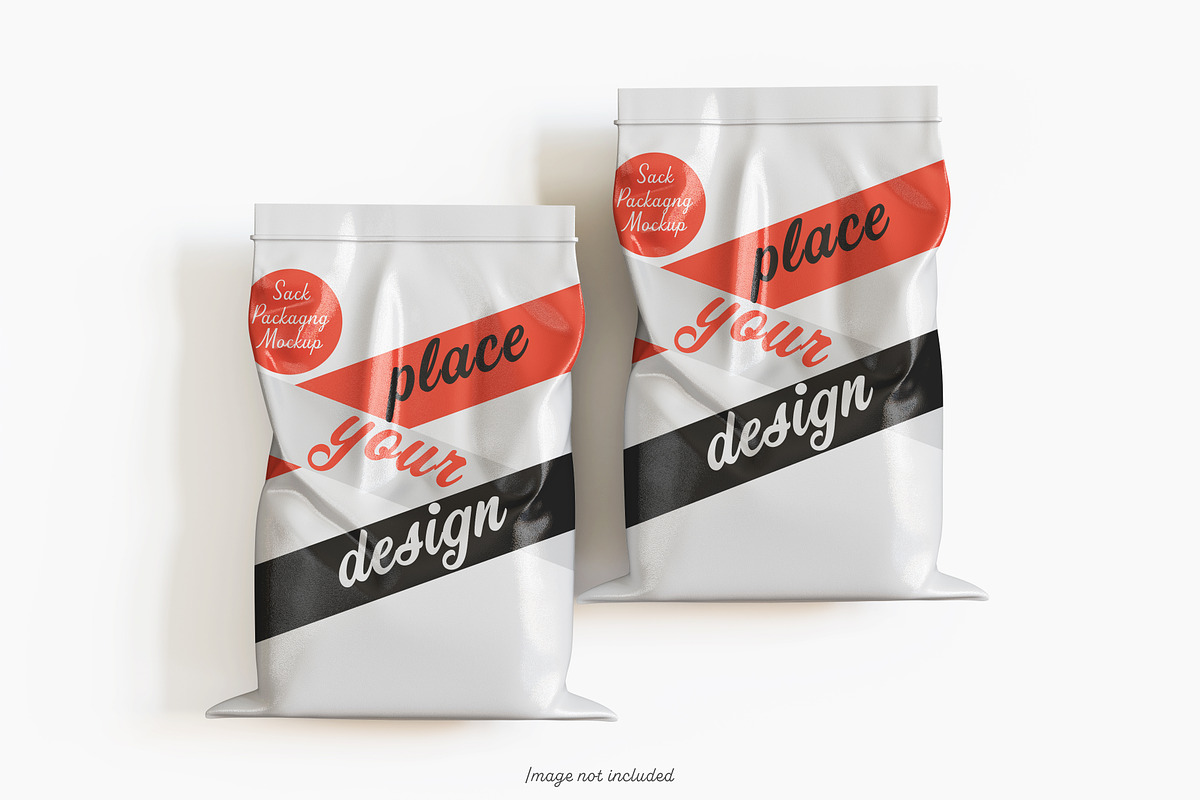 Sack Packaging Mockup Bundles, a Packaging Mockup by Ambo Ampeng (Photo 17 of 21)