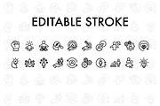 20 Personal Development line icon, an Icon by khalwa.studio (Thumbnail 2 of 3)