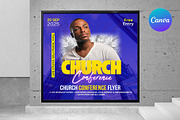 Church Conference Flyer Template, a Graphic by graphicforest (Thumbnail 1 of 3)