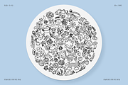 PROODLE Procreate Doodle Stamps, a Brush Add-On by Delightful Design (Thumbnail 7 of 8)