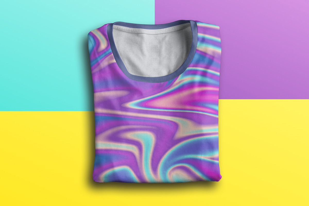50 Holographic Backgrounds, a Texture Graphic by VitalexStudio (Photo 10 of 10)