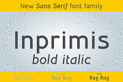 Inprimis Bold Italic, a Sans Serif Font by Bellini studio (Thumbnail 1 of 7)
