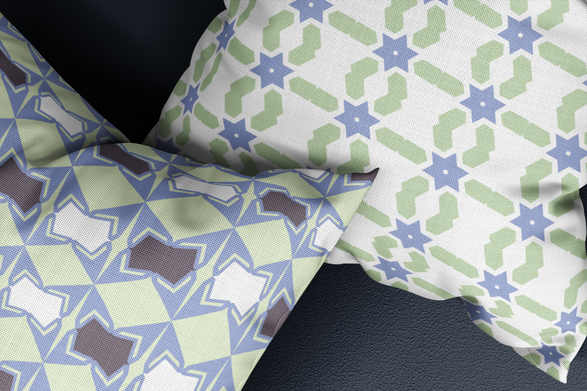 24 Cosmic Iris Geometric Patterns, a Pattern Graphic by Jennadesigns (Photo 6 of 16)