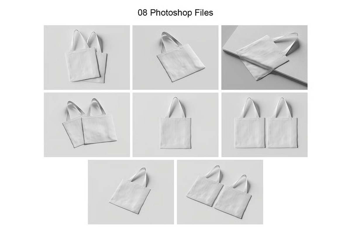 Tote Bag Mockup, a Packaging Mockup by zippypixelstudio (Photo 3 of 10)