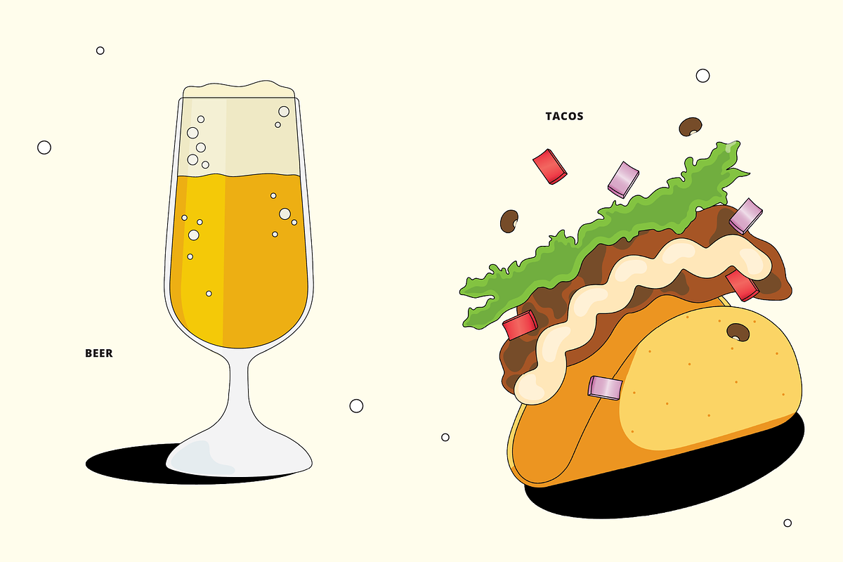 Fast Food Vector Illustration, a Food Illustration by TheFoodAtlas (Photo 9 of 16)