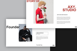 AXY-Studio Portfolio Google Slides