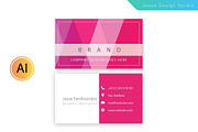 Modern Business Card Template, a Business Card Template by M6 Gallery (Thumbnail 1 of 4)