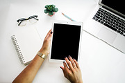 Black Woman Hands with iPad, a Business Photo by HUNCreative (Thumbnail 2 of 2)