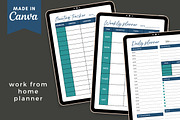 Work From Home Planner, a Print Template by Elegant_Studio44 (Thumbnail 2 of 6)