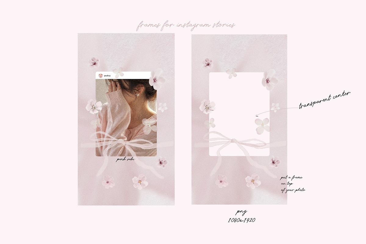 Soft pink vibe - hand-painted, an Object Graphic by Youksy (Photo 11 of 14)