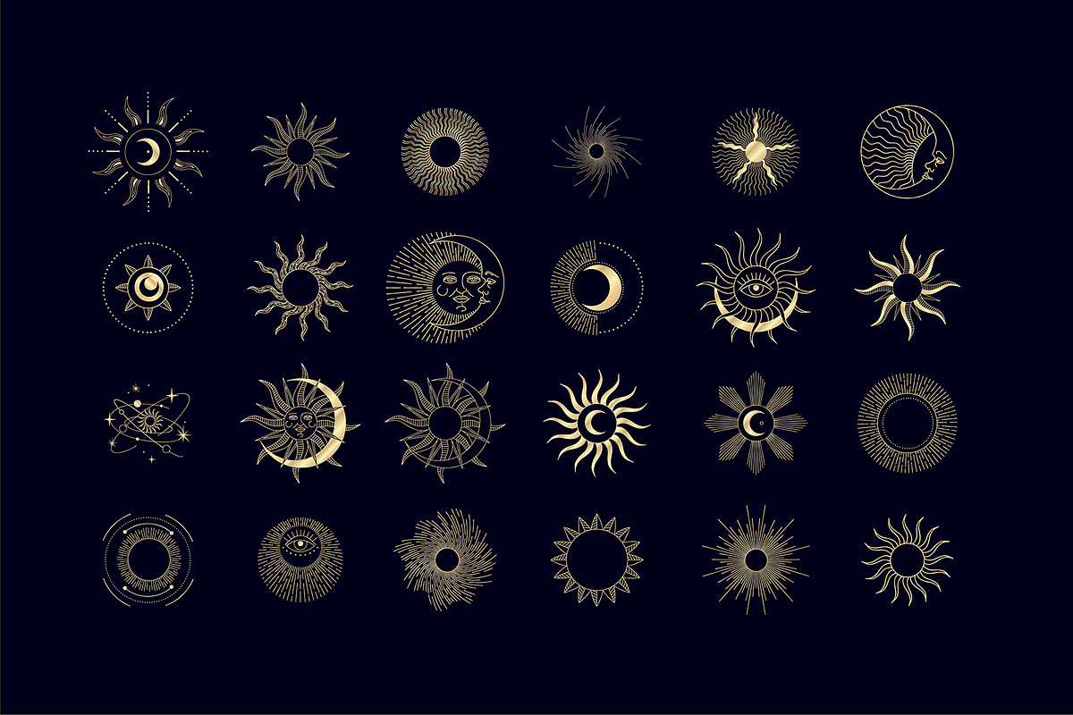 Celestial collection, a Decorative Illustration by Merfin (Photo 5 of 14)
