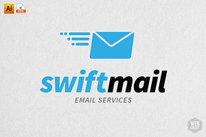 SwiftMail Logo Template