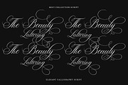 Mellintina Calligraphy, a Script Font by IM Studio (Thumbnail 4 of 6)